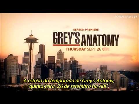 [LEGENDADO PT-BR] Promo Grey&#039;s Anatomy 16x01 &quot;Nothing Left to Cling To&quot;. Season premiere.
