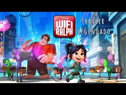 WiFi Ralph: Quebrando a Internet • Trailer Legendado