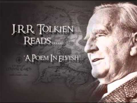 J.R.R. Tolkien Reads (A Poem In Elvish)