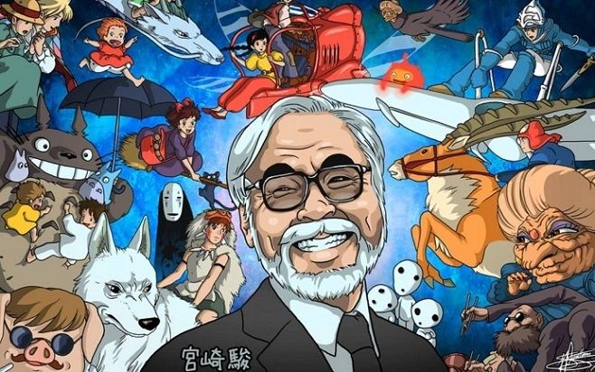 Incrível tributo em 3D ao Hayao Miyazaki