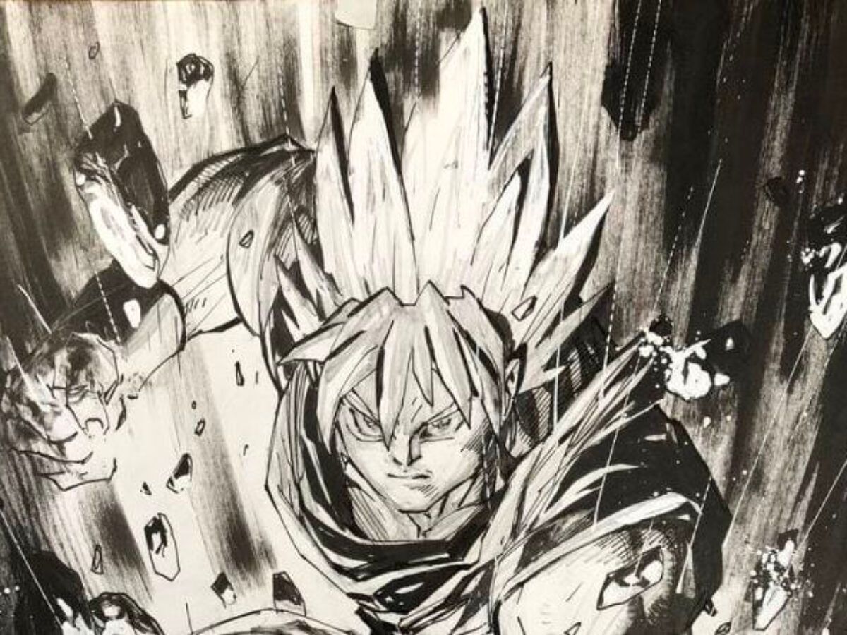 Artista da DC Comics Jim Lee desenha Goku, de Dragon Ball, pela