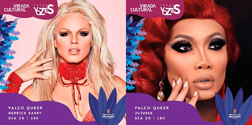Liste Des Candidates De Rupaul's Drag Race 6 drags de RuPaul's Drag Race com shows marcados em São Paulo