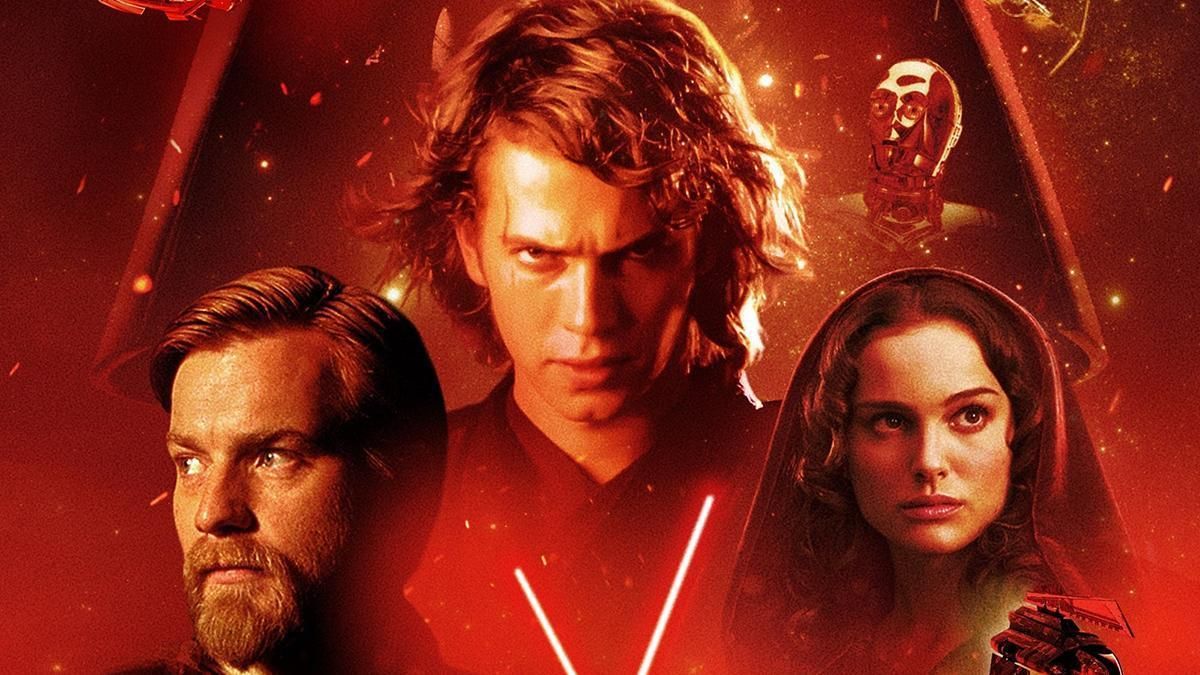 Cartaz do filme Star Wars: Episódio III - A Vingança dos Sith - O Filme