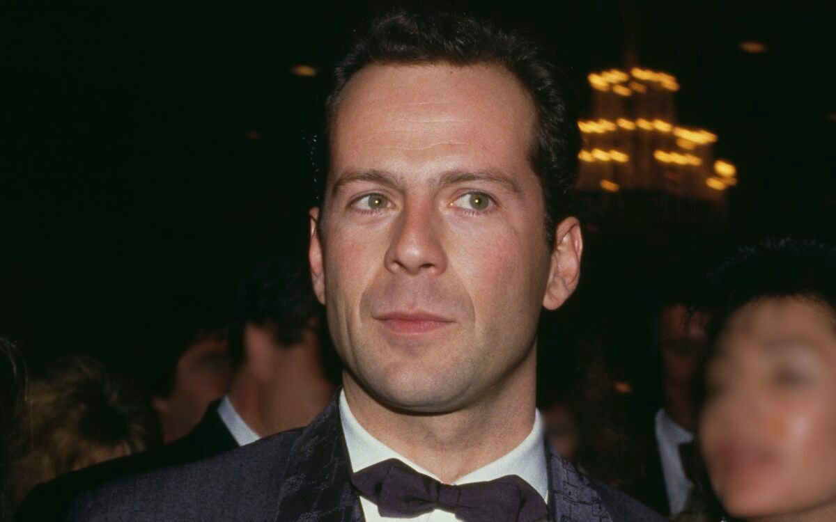 Bruce Willis em 1987 no Globo de Ouro