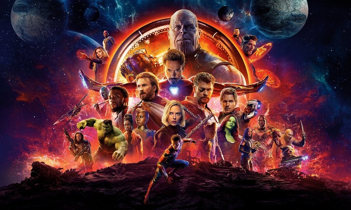 Cena do filme Vingadores: Guerra Infinita
