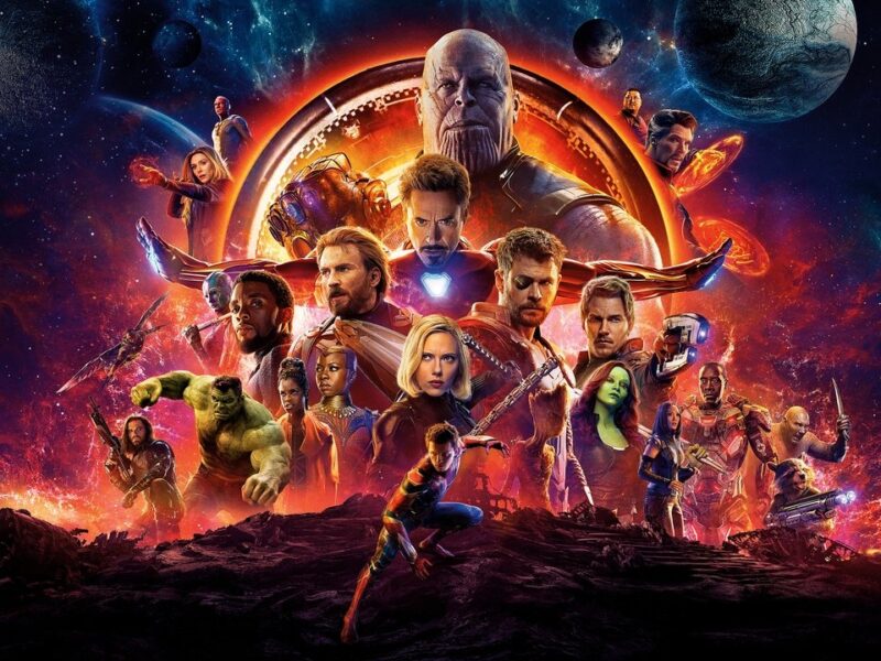 Cena do filme Vingadores: Guerra Infinita