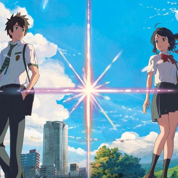 Cena do filme Your Name.
