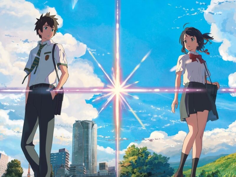Cena do filme Your Name.